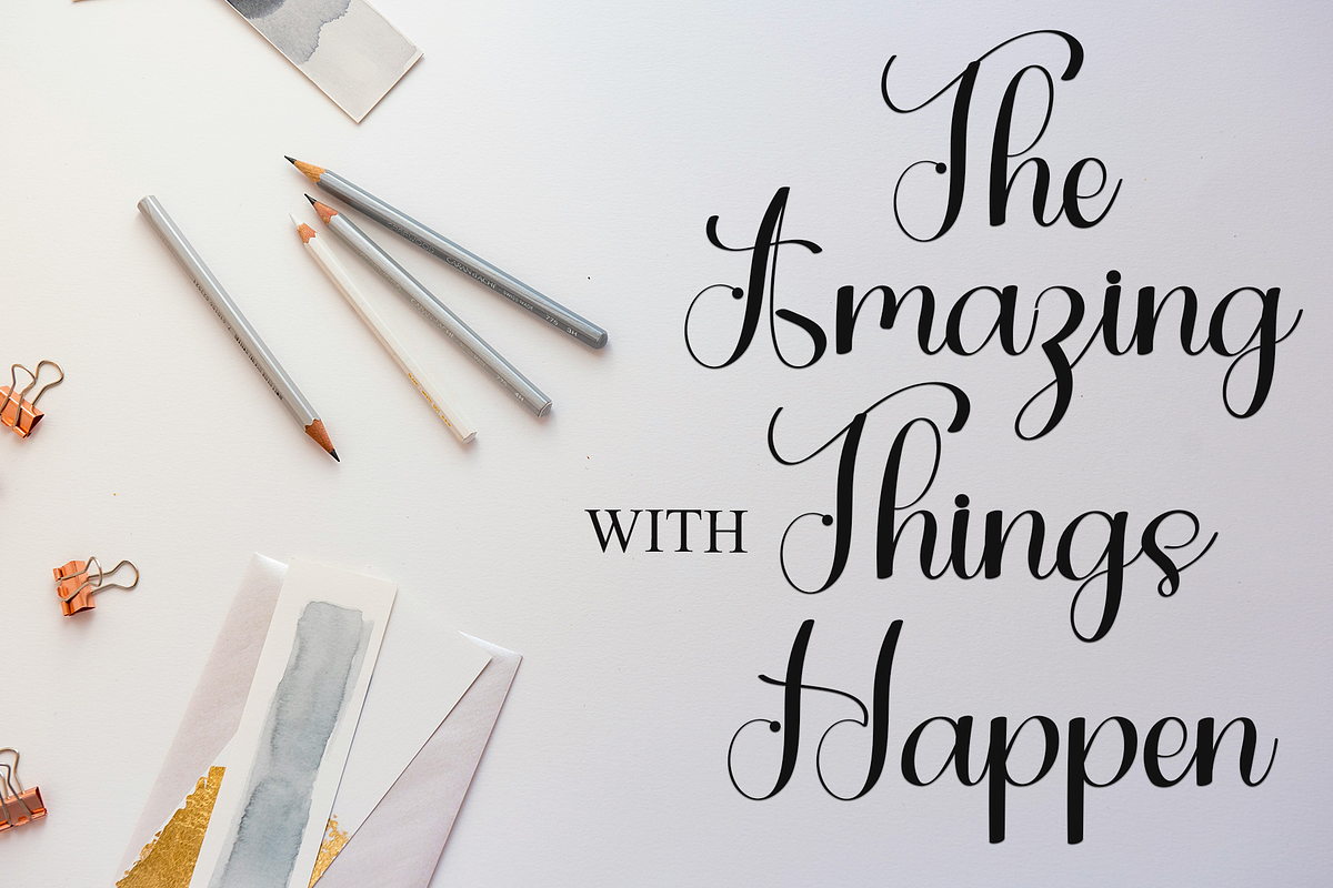 Bundling Package, a Handwritten Font by FreshTypeINK (Photo 2 of 8)