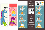 Height chart for kids nursery art, an Education Illustration by Nursery Art (Thumbnail 10 of 12)