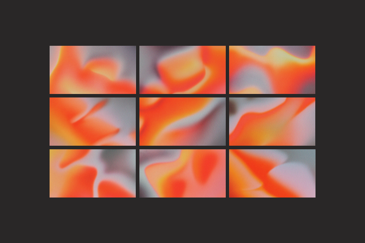 Vivid Grainy Gradient Textures, a Texture Graphic by Ann Creative (Photo 2 of 9)