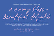 Harloste Monoline Signature Font, a Script Font by Letterena Studios Script (Thumbnail 8 of 10)
