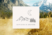 Adventure Vector Illustrations, an Illustration by Emma Webb Studio (Thumbnail 5 of 7)