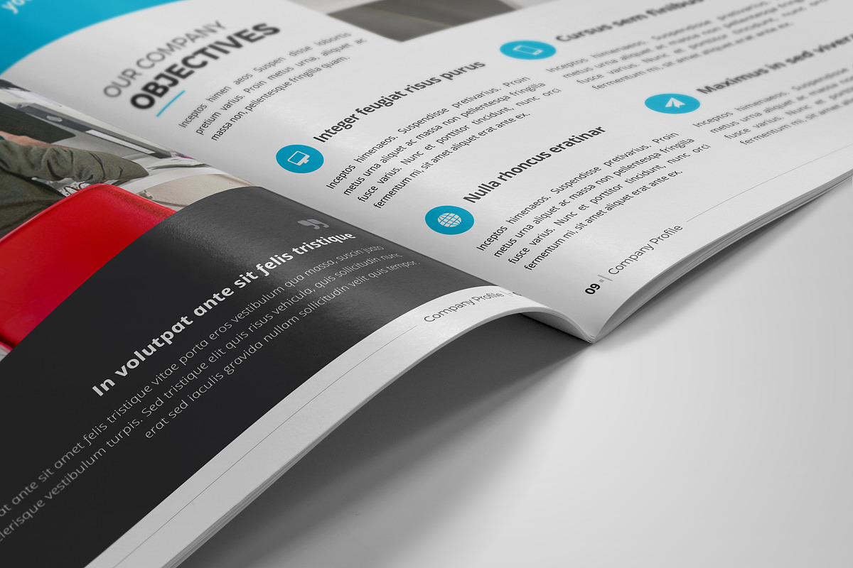 Company Profile Brochure, a Brochure Template by Miyaji75 (Photo 6 of 19)