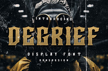 DEGRIEF Vintage Blackletter Display