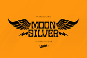 MOONSILVER - Display Font, a Font by HIRO.std (Thumbnail 1 of 10)