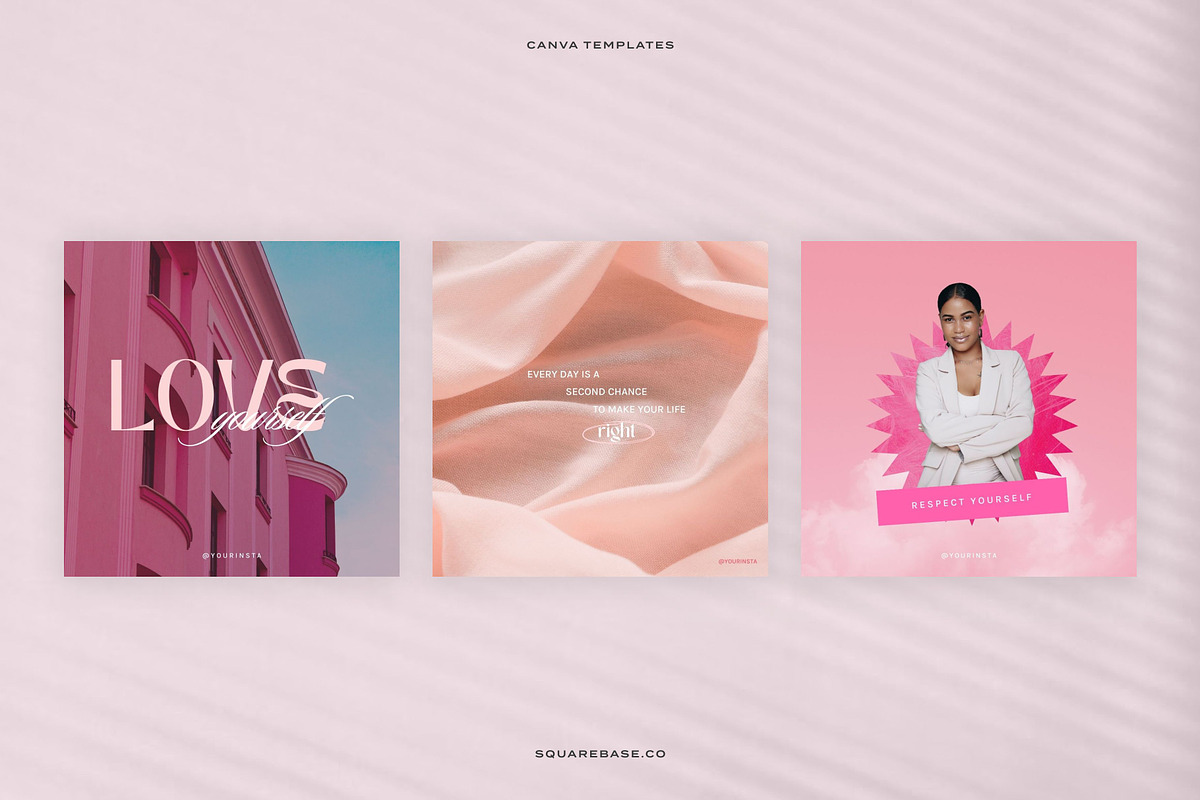 40 Barbiecore Instagram Templates, a Social Media Template by Squarebase Templates (Photo 2 of 4)