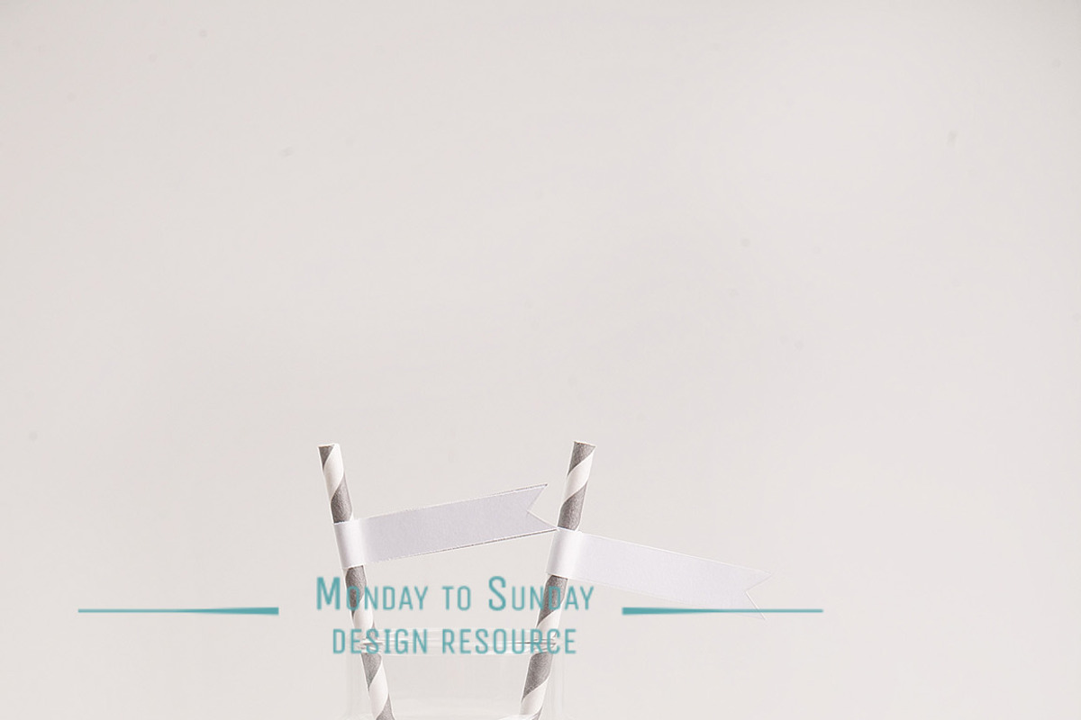 11 Cute Straw Flag Mockups, a Product Mockup by Snark Heart (Photo 9 of 12)