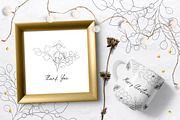 Winter Plants Procreate Stamps, a Brush Add-On by Little Nordic Atelier (Thumbnail 4 of 4)