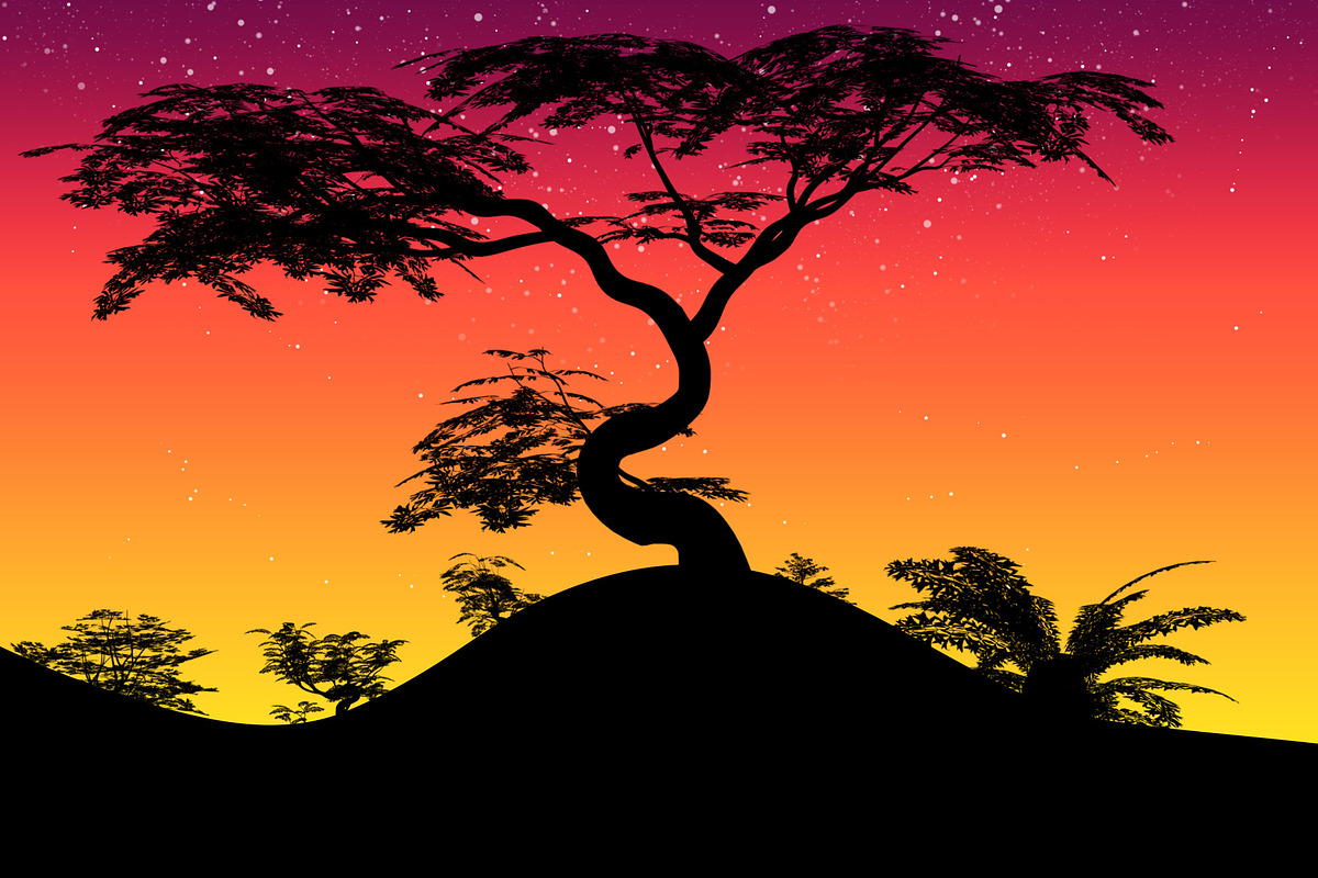 Tree Brushes - Willow Edition, a Brush Add-On by xresch (Photo 6 of 27)