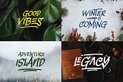 Slashback Typeface, a Font by Arterfak Project (Thumbnail 4 of 9)