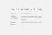 5x7 card mockup - psd+png, a Print Template by White Hart Co. (Thumbnail 2 of 2)