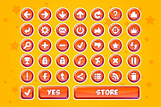 game button, a Graphic by Game Ui art (Thumbnail 1 of 4)