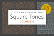 Square Tones Vol. 8 | Halftones, a Texture Graphic by invisiblelayer (Thumbnail 1 of 5)
