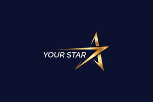 Abstract Star Gold Logo Concept, a Branding & Logo Template by Signatoro