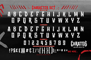 CHRATOS - Black Metal Display Font, a Font by Gassstype (Thumbnail 8 of 8)
