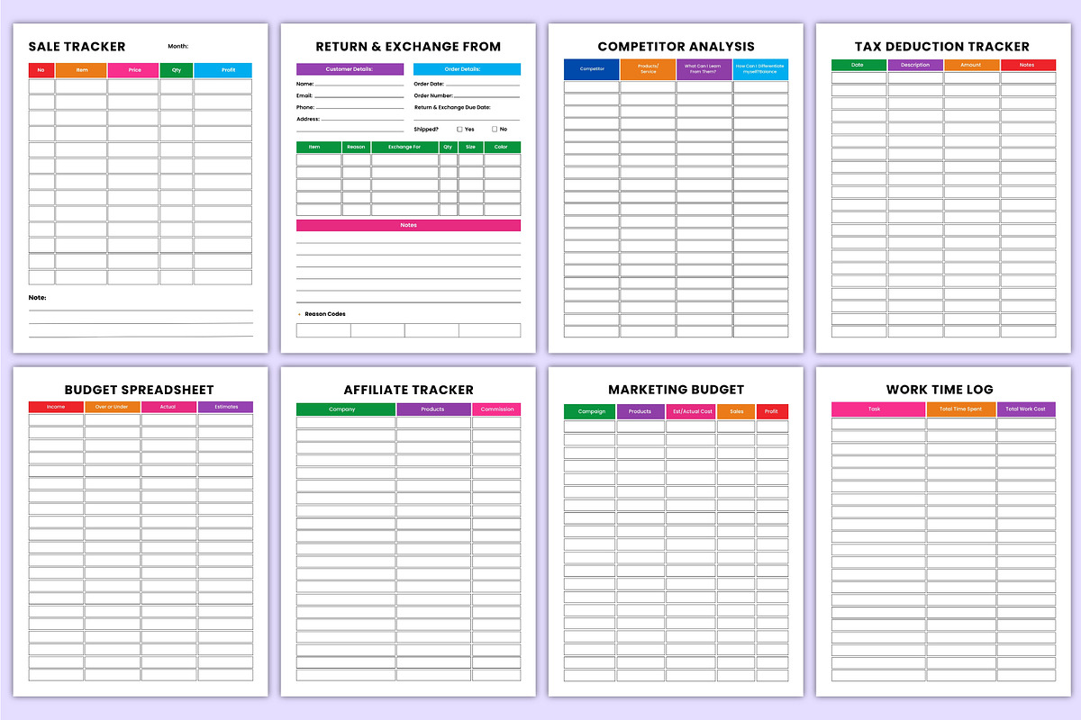 2026 Business Management Organizer, a Stationery Template by Mustafiz (Photo 6 of 9)