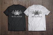 Royal Wings Logo, a Branding & Logo Template by Heavtryq Design (Thumbnail 4 of 5)