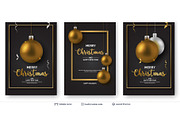 Christmas and New Year Backgrounds., a Decorative Illustration by Chuhastock (Thumbnail 9 of 14)
