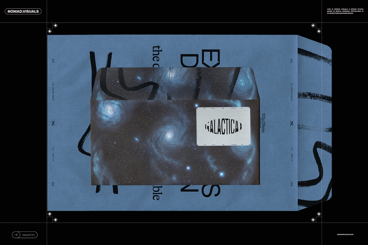 Galactic Fields Illustrations, a Background Graphic by Nomad Visuals (Photo 8 of 16)