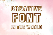 Contour Outlines Font, a Sans Serif Font by Fourteen Letter (Thumbnail 5 of 9)