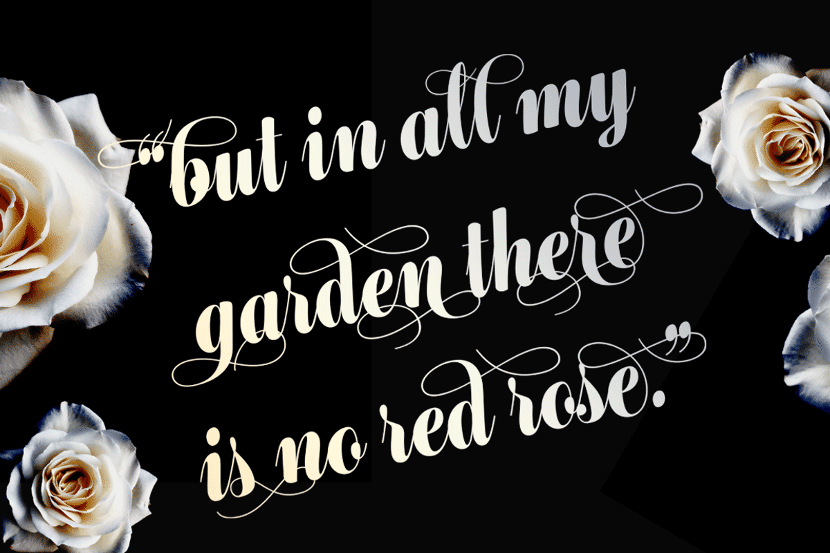 Bluebell - 6 fonts -Sale preview 7