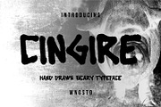 Cingire, a Handwritten Font by Wangsinawang Studio (Thumbnail 1 of 6)