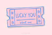Lucky Berry - cute handwritten font, a Handwritten Font by alenaganzhela (Thumbnail 2 of 10)