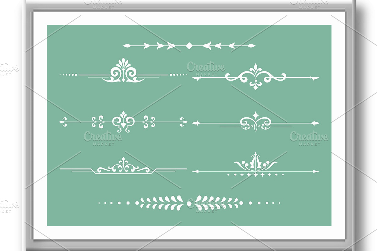 Vintage set. Floral elements for, an Object Illustration by RODINA (Photo 3 of 3)
