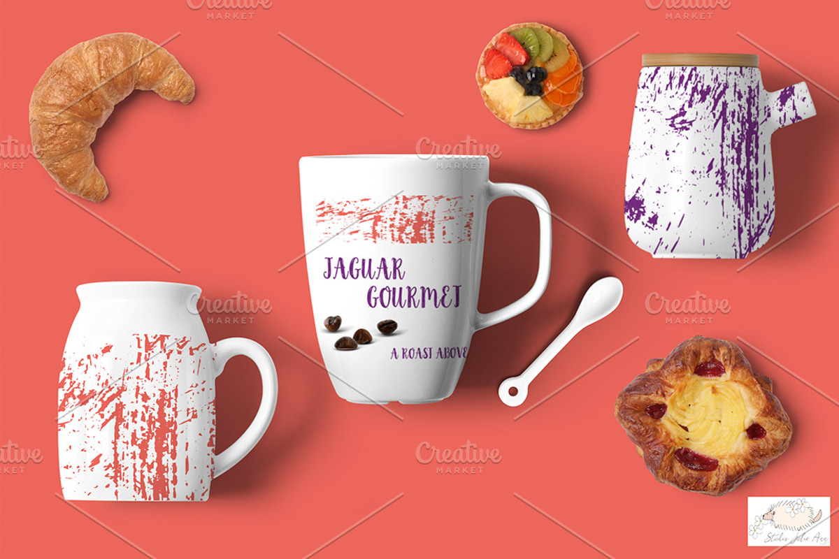 Sponge Texture Vector Kit, a Texture Graphic by Studio Julie Ann (Photo 3 of 6)
