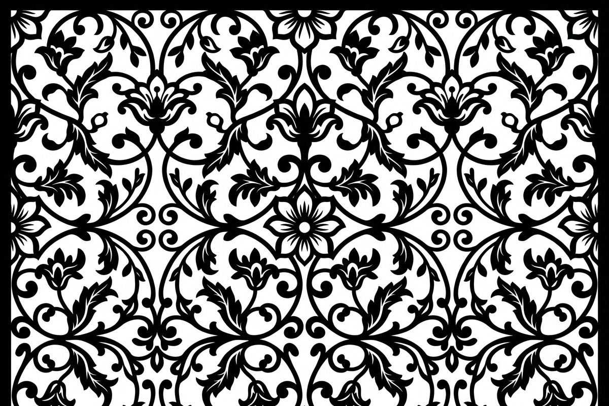 Elegant floral ornament pattern, a Decorative Illustration by Amazin_art (Photo 8 of 51)