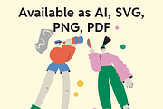 Onboarding Illustration Pack, an Empty State Illustration by Somewhat Brilliant (Thumbnail 4 of 6)