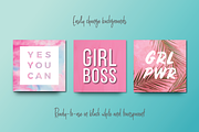Empowering Girl Boss quotes!, a Social Media Template by Delightful Design (Thumbnail 4 of 6)