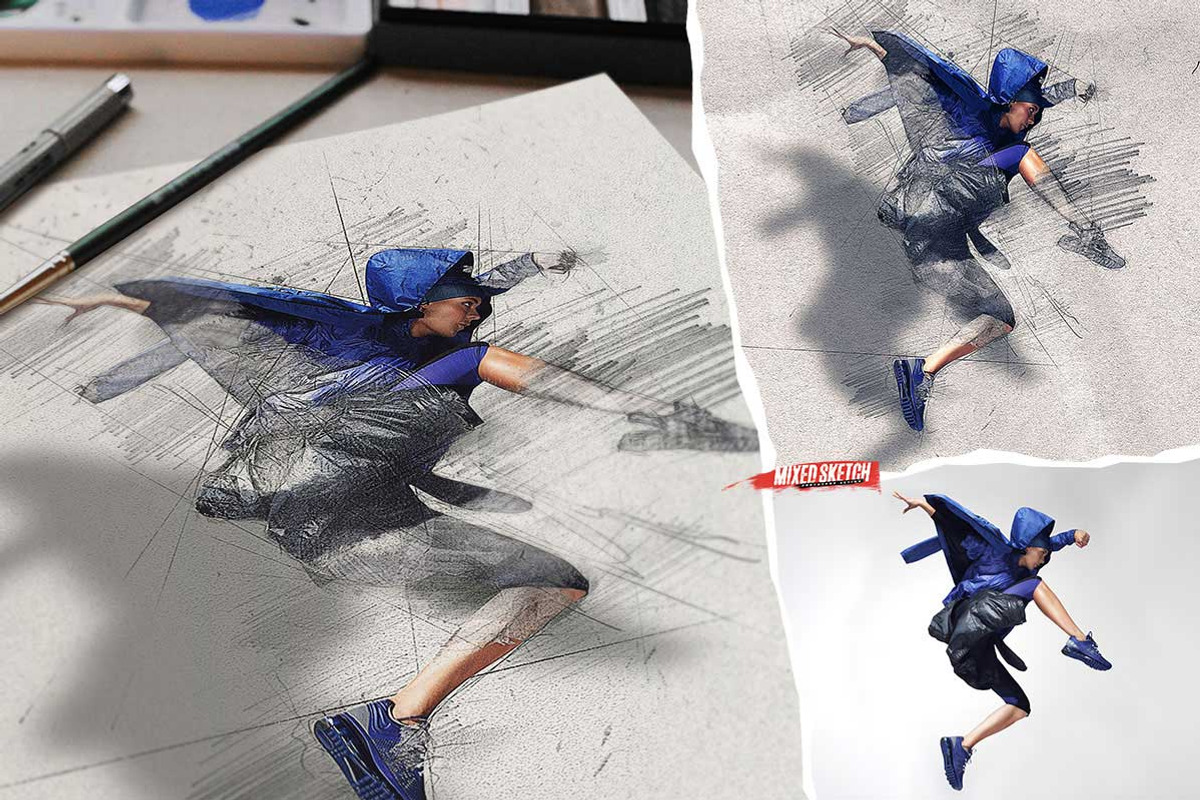Exotic Canvas PS Actions Bundel, an Action Add-On by Amorjesu.com (Photo 19 of 104)