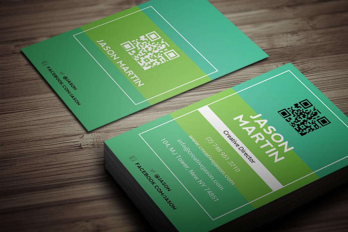 Colorful Individual Business Card, a Business Card Template by bouncy (Photo 1 of 4)
