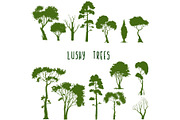 Forest brushes - PROCREATE, a Brush Add-On by Dashamoony (Thumbnail 3 of 4)