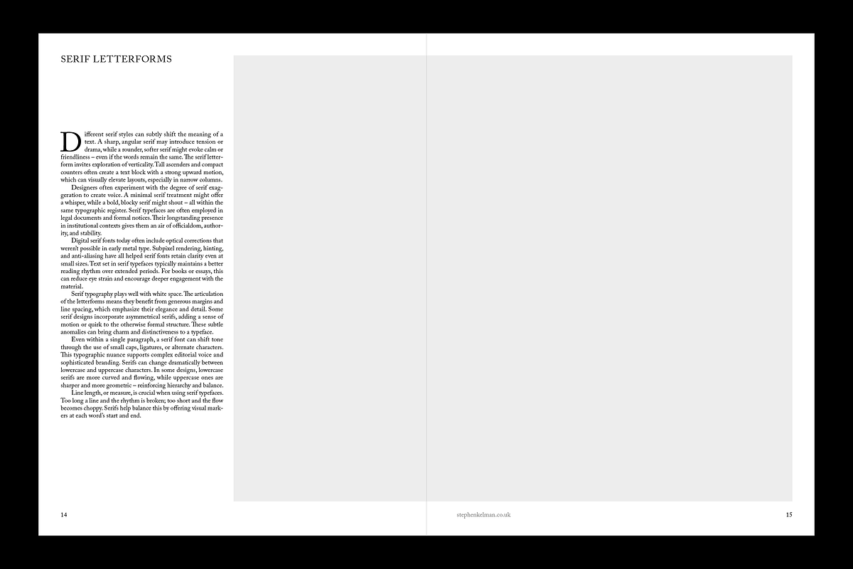 Serif US Letter Brochure Template, a Brochure Template by Stephen Kelman (Photo 8 of 9)