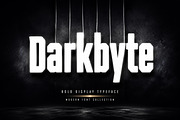 Darkbyte, a Slab Serif Font by Wow Magic (Thumbnail 1 of 5)