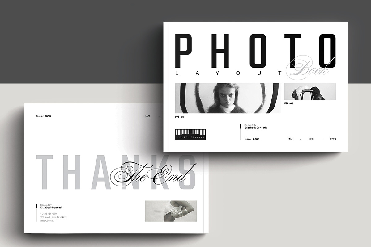 Minimalist Photo Book Landscape, a Brochure Template by NorthPeak (Photo 18 of 18)