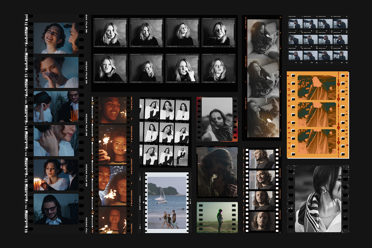Kodak & FujiFilm Frames, a Texture Graphic by Pixflow (Photo 5 of 7)