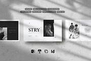 Brand Strategy Template, a Presentation Template by WhiteGraphic (Thumbnail 1 of 7)