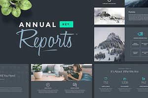 Annual Reports - Keynote Template