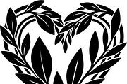 Decorative Heart Silhouette Bundle, an Illustration by Designs_River (Thumbnail 33 of 45)