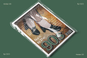 Heidan 3D, a Serif Font by Craft Supply Co. (Thumbnail 2 of 8)