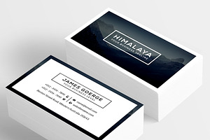 Himalaya Business Card, a Business Card Template by Creative_Arts