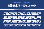 Grecho Turbo - Sport Racing Font, a Font by Flawless And Co (Thumbnail 9 of 10)