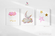Sweet Dreams. Baby Girl Clipart 050, an Illustration by Drawberx (Thumbnail 11 of 16)
