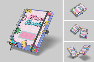 Notebook Mockup, a Mockup by DxSLEX