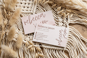 Personal Branding Card Canva Design, a Business Card Template by Arslan