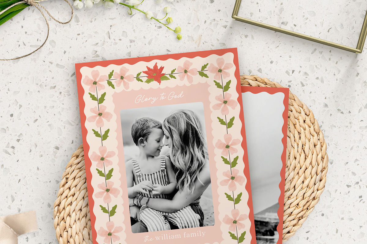 Religious Christmas Card Templates, a Card Template by 7th Avenue Designs (Photo 5 of 11)