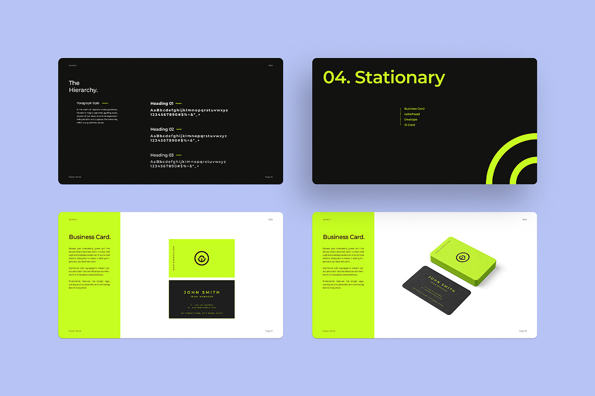 Utopia V2| Brand Guidelines Template, a Branding & Logo Template by graphypix (Photo 7 of 20)