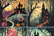 Haunted Worlds, a Seasonal Illustration by pictures for you (Thumbnail 21 of 32)